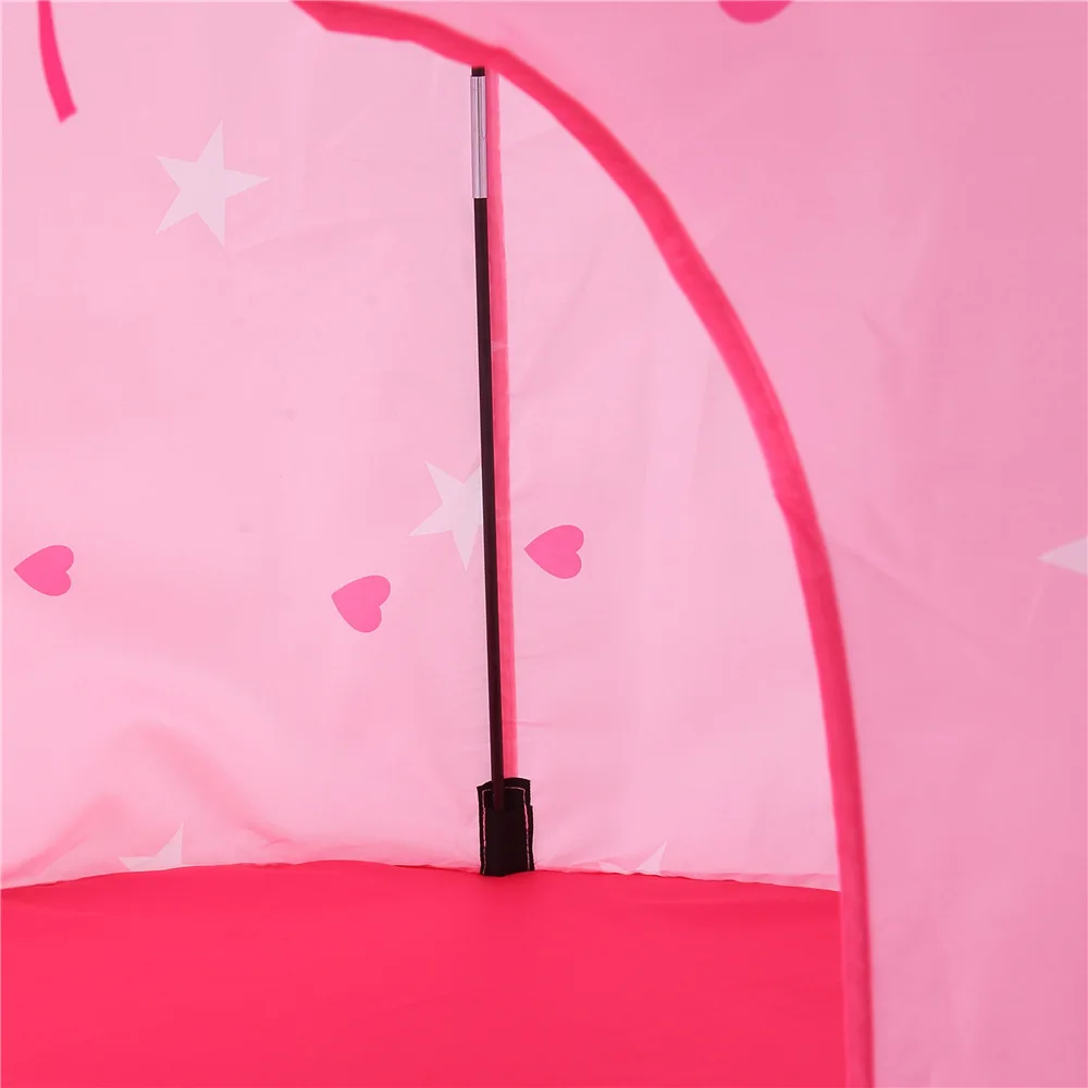Children Indoor Game House Pink Mongolian Yurt Baby Toys Crawling House Children Star Tent