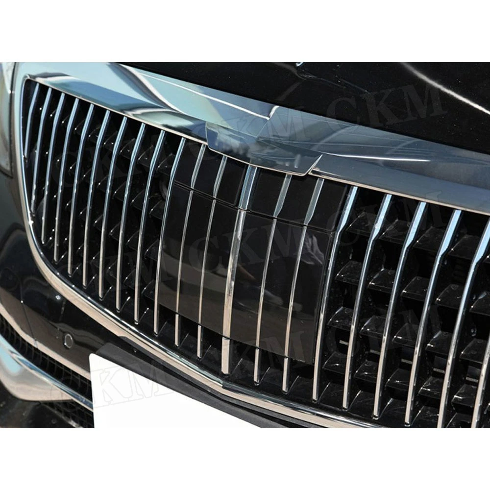 ABS передний бампер решетка сетки гонки гриль крышка лифтинг для Benz S Class W222 S320 S350 S400 S560 S600 S680 S65