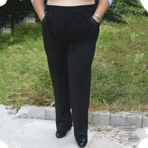 plus size womens work trousers