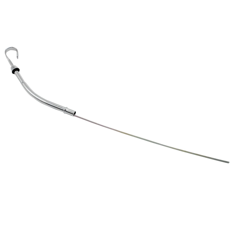 Oil Engine Dipstick Tube Chrome for 1955 79 SB Chevy Engine 283 305 327