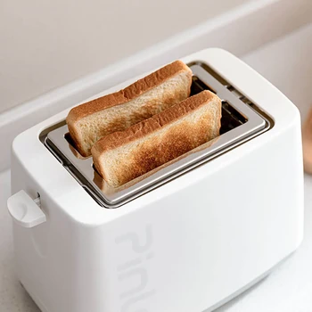 Bread Machine Household Toaster Multi-function Breakfast Machine Automatic Defrosting Heating Double Toaster 3
