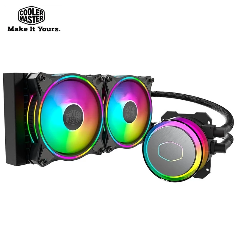 President celebration ghost Cooler Master Masterliquid Ml240 Mirage All-in-one Cpu Water Cooler, 120mm  5v Argb Desktop Pc Host Cooler For Intel/amd Am4 Am3 - Aio Cpu Liquid  Cooling - AliExpress