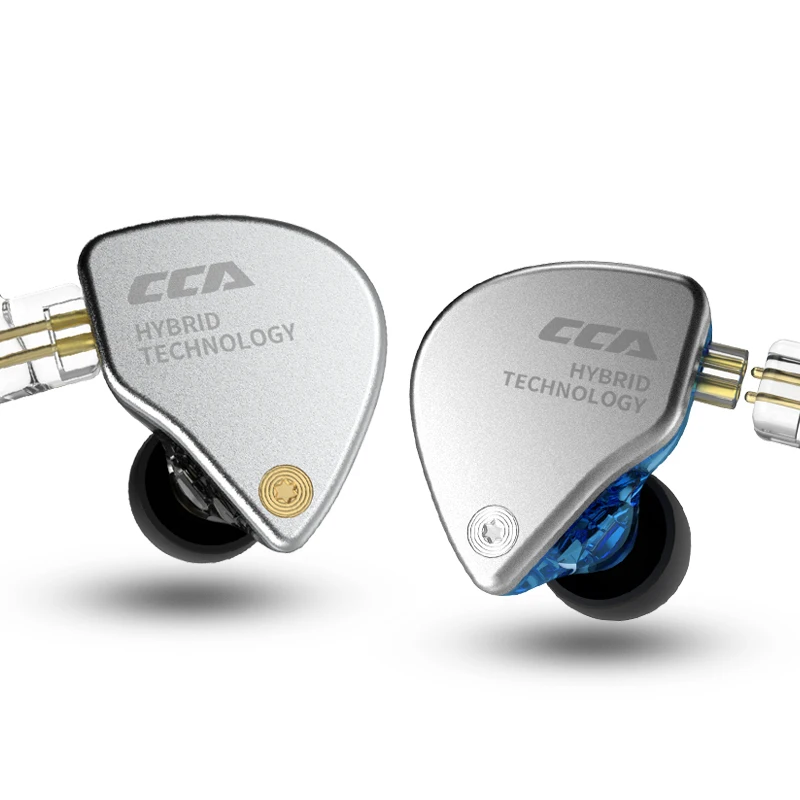 

CCA CA4 1BA+1DD Hybrid In Ear Earphone HIFI Monitor Sports Running Stage IEM 2 Drive Unit Headset Detachable 2Pin Cable CCA C10