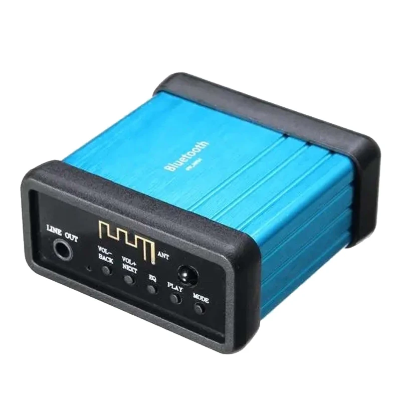 Wireless car Bluetooth audio decoder receiver amplifier USB TF card with remote 203A