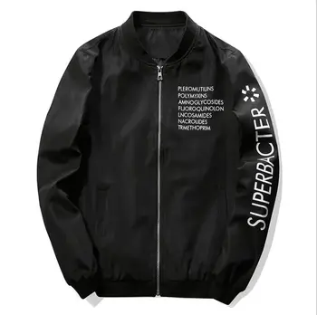 

Spring Autumn Casual Solid Fashion Slim Men Bomber Jacket Male Baseball Men's windbreaker Jackets Coat Men's
