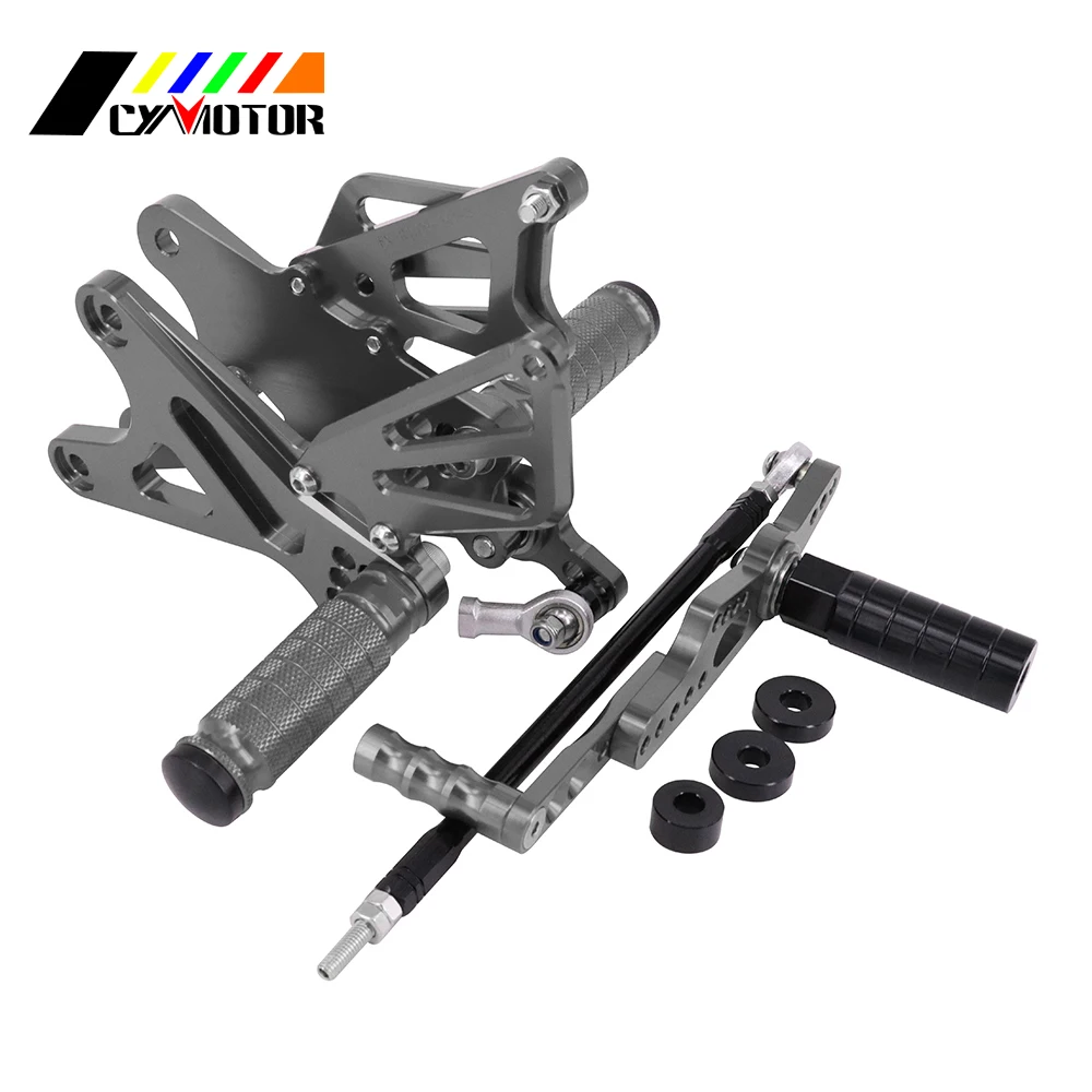 Мотоцикл с ЧПУ Регулируемые подножки для YAMAHA YZFR6 YZF-R6 YZF R6 2003 2004 2005 03 04 05