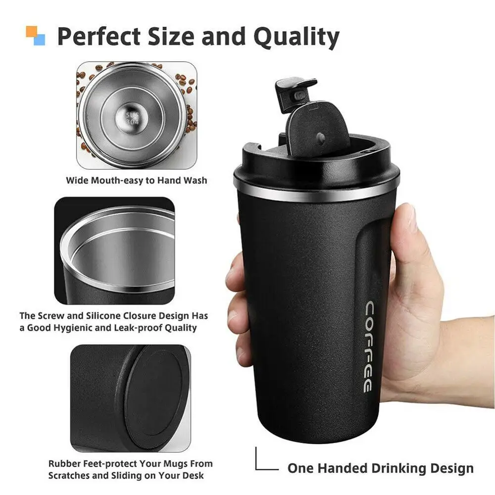 B2 380ml / 510 мл Термос из нержавеющей стали кружка кофейный термос экологичный