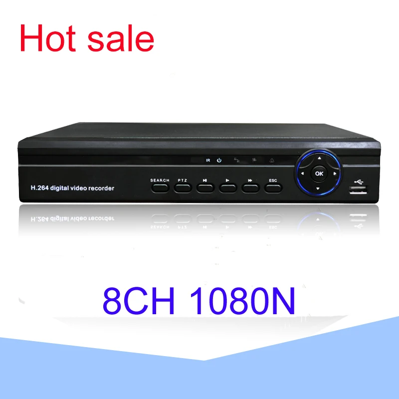 8 канальный AHD DVR Hi3520D XMeye 5 в 1 Onvif WiFi QR код сканирования быстрого доступа смартфон ПК
