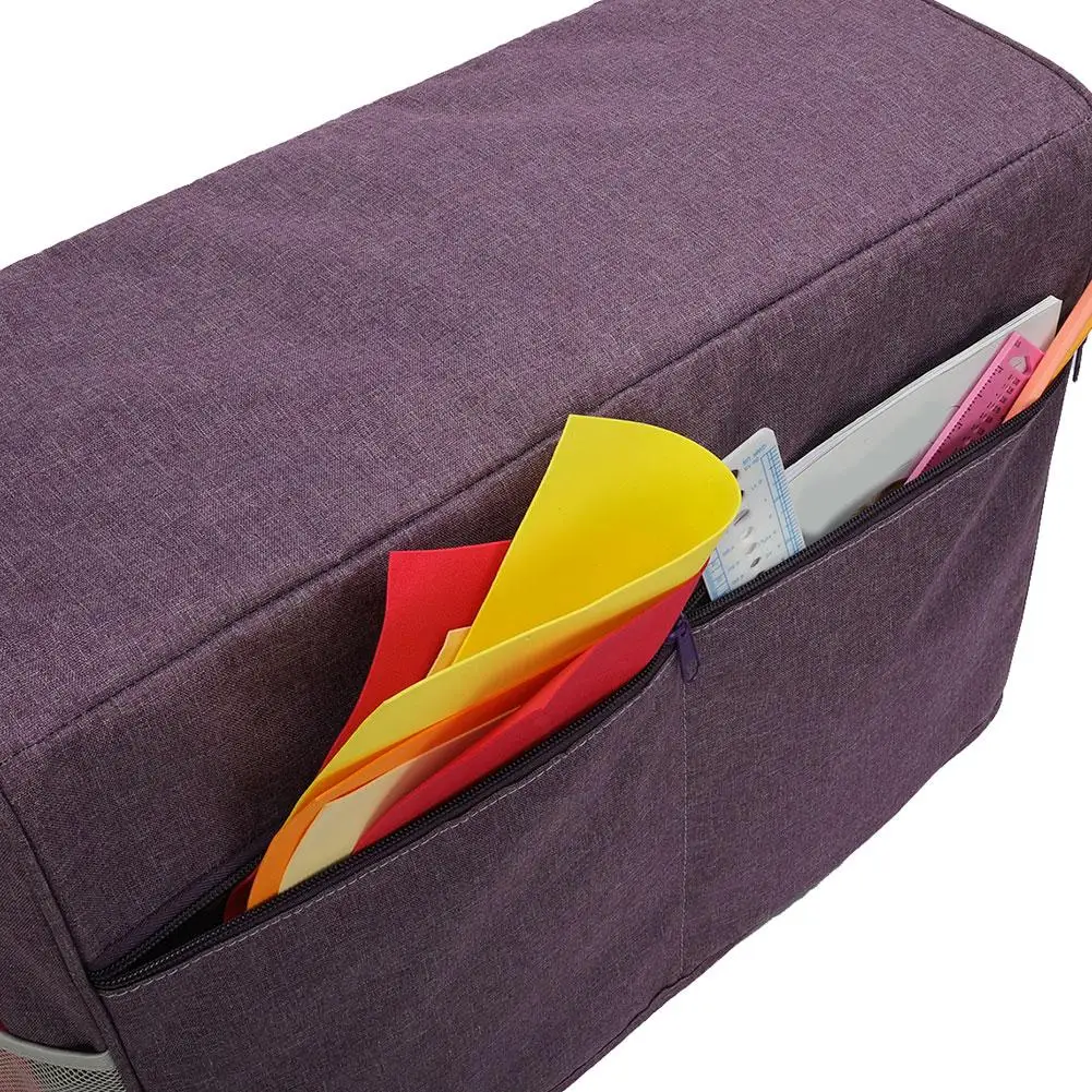 Пылезащитный чехол для швейной машины сумка хранения ткани с карманами и