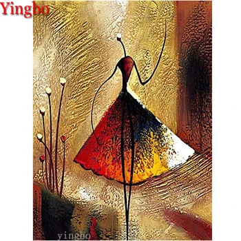 

Diamond mosaic Abstract ballet color art 5D Diamond Painting rhinestone pictures embroidery diy full square diamond puzzle new