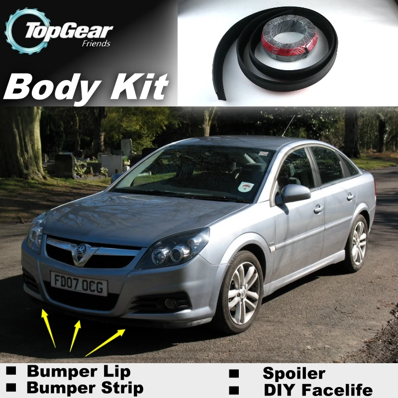 Дефлектор передней юбки NOVOVISUB umper Lip для Vauxhall Vectra/верхний спойлер магазина
