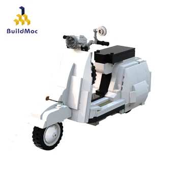 

BuildMoc Technic Motorcycle Blocks City Motorbike Racing Building Blocks Creator Off Road Car Model Educational DIY Bricks kids