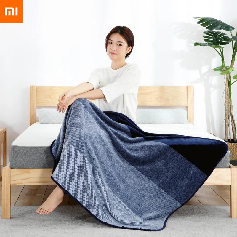 

Xiaomi Mijia 8H Moisture absorption heat blanket Self-heating Double-sided flannel Warm anti-static fabric new arrival