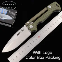 JUFULE Demko AD15 D2 лезвие из алюминия G10 Ручка складной охотничий кемпинг карманный Открытый выживания ужин EDC инструмент тактический нож