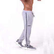 Бег трусцой брюки мужские серые спортивные штаны Тренировочные мужские брюки для бега полосатая спортивная одежда Спортивные штаны брюки спортивные брюки
