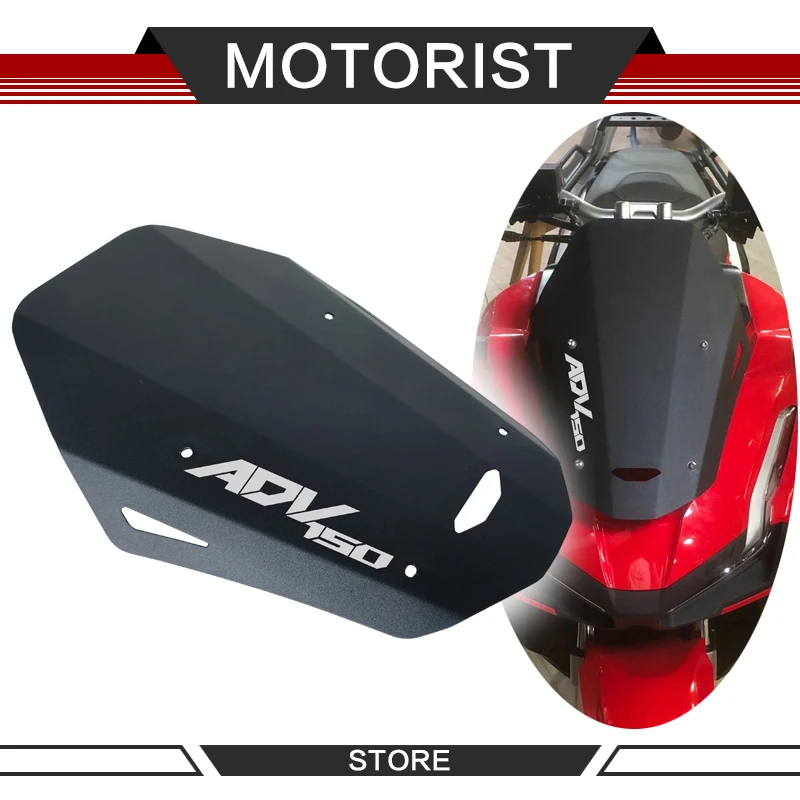 

Motorcycle wind deflector For adv150 ADV 150 2019 2020 Aluminum alloy Screen Windshield Fairing Windscreen Accessories