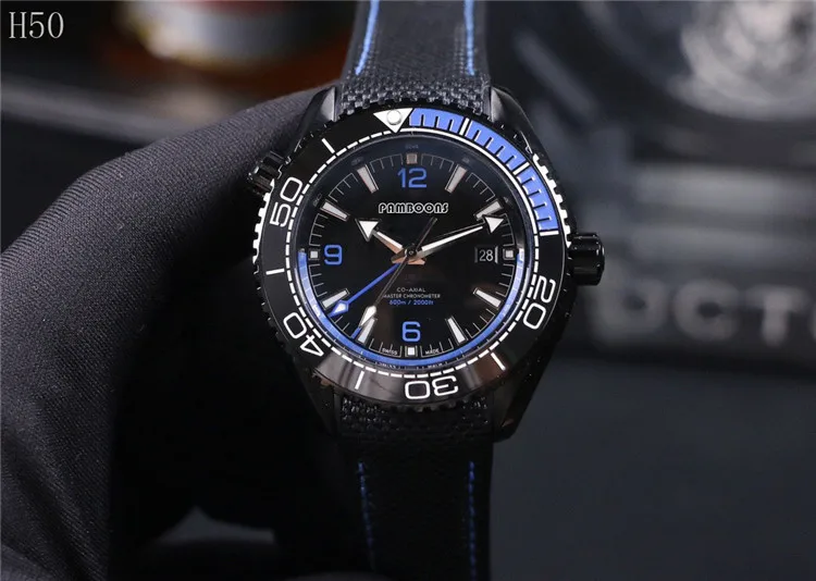 Automatic Watch Minimalist Watch Men Wrist Watch Miyota Sapphire Crystal Mechanical Watches relogio masculino Gift date - Цвет: 1