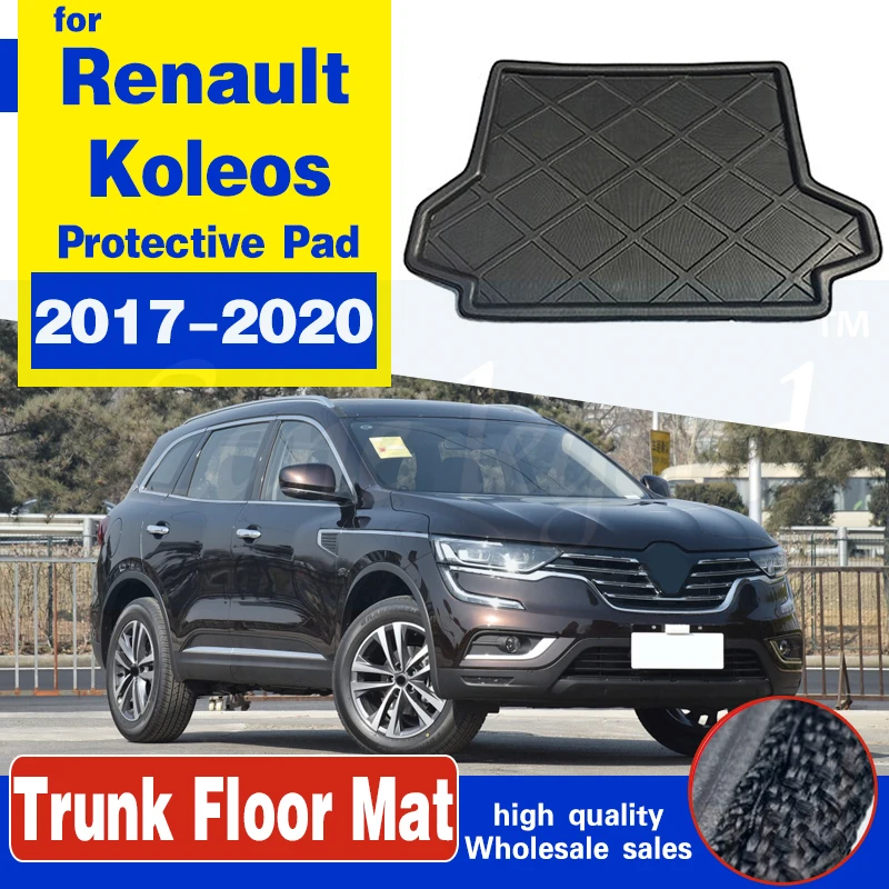 Для Renault Koleos 2017-2020 автомобильные аксессуары коврик для заднего багажника