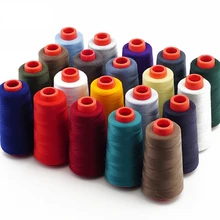 Высокое качество 3000 ярдов полиэстер нитки для швейной машинки 402 пагода линии тонкой линии Высокая скорость плоская для швейной машинки линия