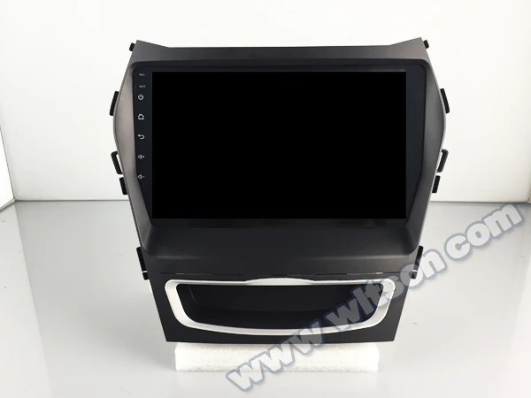 " Android 9,0 OS автомобильный мультимедийный навигатор gps радио для hyundai ix45 2013- и hyundai Santa Fe 2013- со встроенным DSP
