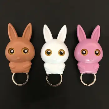 

1PCS Magnetic Wall Key Holder Cartoon Little Cute Rabbit Hook Keep Keychains Key Hanger Hook Hanging Key It Will Open Eyes