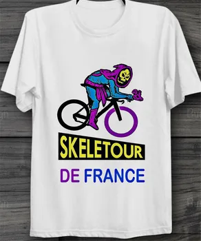 

Skeletour De France Cycling Cool Funny He Man Skeletor Tour Gift T Shirt B505 Large Size Tee Shirt
