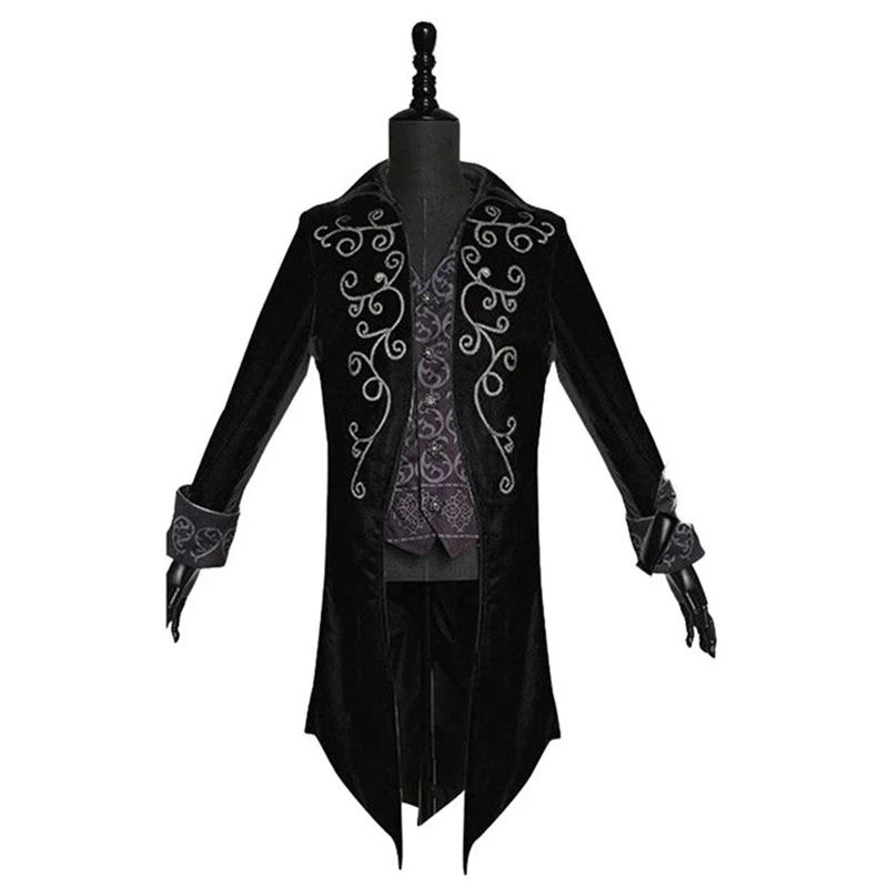 RoseticRetro, черное элегантное пальто, женское, винтажное, готическое, зима, осень, цвет блока, куртка, Femle, Сельма, пальто, верхняя одежда размера плюс, 3XL