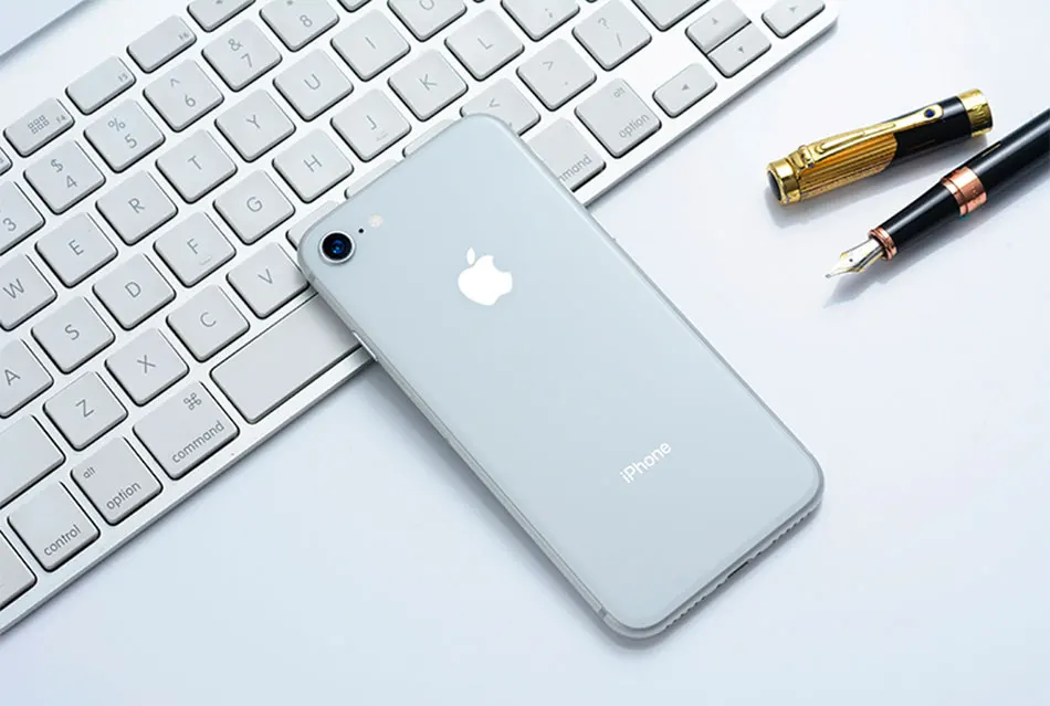 Новая глобальная версия Apple iPhone 8 LTE мобильный телефон 4,7 дюймов 2 Гб ОЗУ 64 Гб/256 Гб ПЗУ отпечаток пальца iOS 11NFC 1821 мАч мобильный телефон