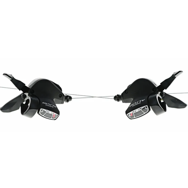 SHIMANO ALIVIO SL-M410 относится к горный велосипед универсальный 8 S/24 скорости Сплит передачи Черный Совершенно аппарат не Привязанный к оператору сотовой связи
