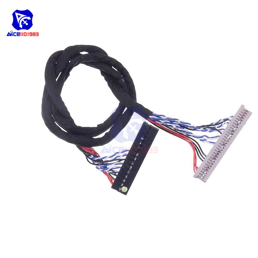 Diymore DF14D8 20P 20Pin 1CH 8 битный драйвер кабель LVDS 60 см 7 15 дюймов ЖК дисплей общий экран