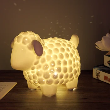 

Cute Kids Night Light Bedroom Decor Bedside Animal Led Usb Creative Atmosphere Night Light Lampka Nocna Night Lights DB60YD