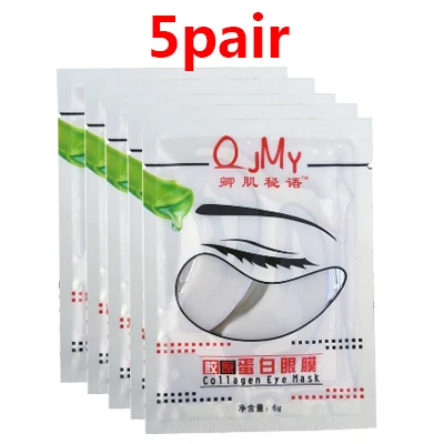 5pair style 9 5 пар = 10 шт. золотые маски для глаз против морщин, удаляют темные круги, патчи для глаз для ухода за кожей лица, увлажняющие укрепляющие гелевые маски для глаз - Цвет: 5pair style 9