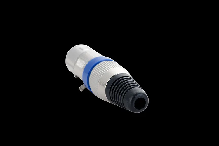 Аудио разъем для микрофона XLR 3 Pin Female 3 P XLR микрофон KTV штекер, синее кольцо цветного типа