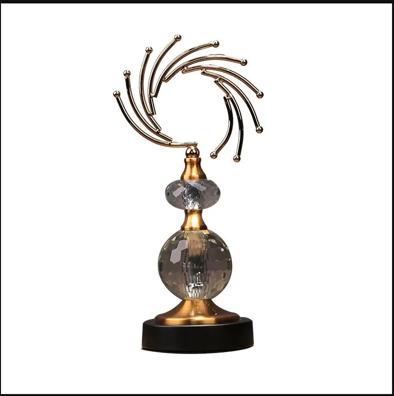 American Creative Abstract Metal Crystal Ornament 6 American Creative Abstract Metal Crystal Ornament 6