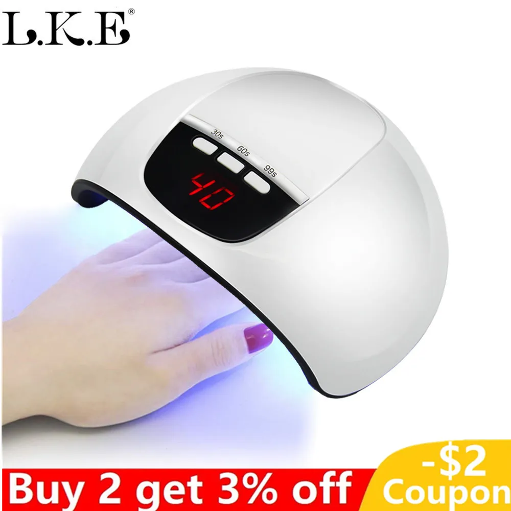

36W Nail Lamp SUN X5 Manicure Nail Dryer for All Gel Nail Polish with LED Display 3 Timer Automatic Sensors Nail Art LED UV Lamp