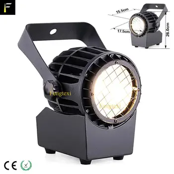 

Small Body 3000k 150W COB LED Warm White Stage Studio Music Show Blinder Light Front Side Surface Lights Can