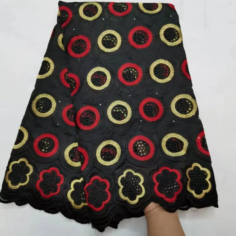 Швейцарская вуаль кружевная вышитая африканская кружевная ткань с камнями/вышитая бисером швейцарская вуаль хлопковая кружевная ткань для одежды HL100910
