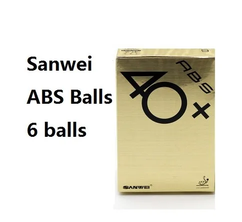 SANWEI 6 Balls 729 DHS JOOLA PALIO SANWEI 40+ 3 звезды мяч для настольного тенниса новая технология для ракетки для пинг-понга Олимпийские игры - Цвет: SANWEI 6 Balls