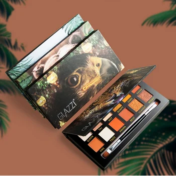 

12Colors Pearlescent Matte Eye Shadow Plate Beauty Eye Cosmetics Long Lasting Glitter Eye Shadow Cosmetic Makeup Tools