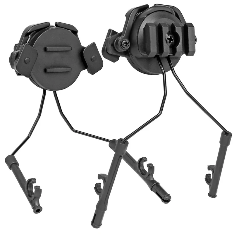 Tactical Headset Rail Adapter Headset Bracket Headphone Mount Stand For 19 21mm Helmet Rail Helmet Accessories Type 3 Colors