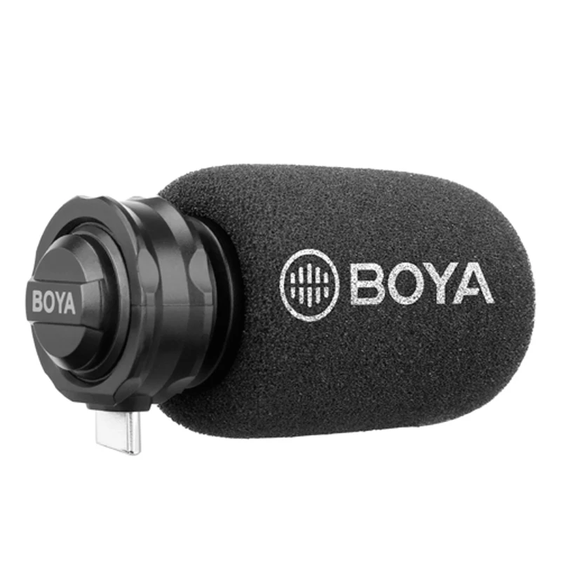 BOYA BY-DM100 стерео X/Y микрофон для samsung huawei P20 Pro Mate10 Xiaomi Meizu OPPO Google Pixel usb type-C смартфон микрофон