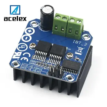 

1pcs Double BTS7960 43A H-bridge High-power Motor Driver module/smart car/