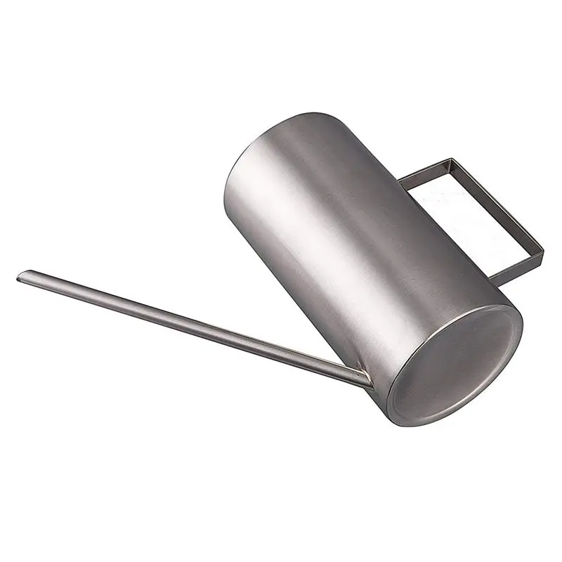 EASY-1500mL, нержавеющая сталь, лейка, длинный рот, Круглый, спринклинг, горшок для дома, сада, растений, полив, горшки, цилиндрические, современные