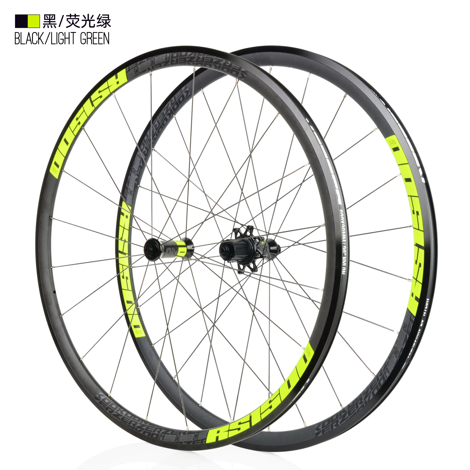 NEW KOOZER RS1500 Road Bike 700C Wheelset Front 2 Rear 4 Bearing 72 Ring 30MM Rim 2:1 Spoke Wheels Ultralight 1500g Use RS330