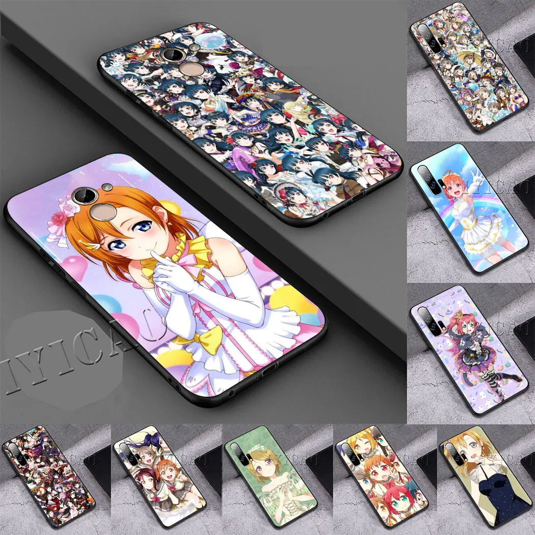 Love Live Sunshine Soft Case for Huawei Y6 Y5 2017 2018 Y7 Prime Y9 2019 | Мобильные телефоны и аксессуары