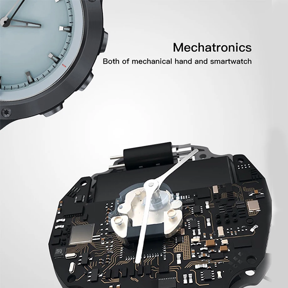 M5 Smart Watch Transparent Screen Smart Band IP68 Waterproof Heart Rate Monitor Hybrid Smart Wristband For IOS Android