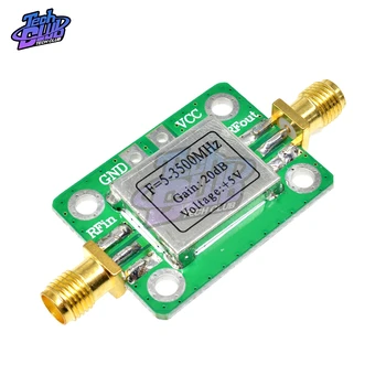 

LNA 5-3500MHz 20dB Gain Broadband Low Noise RF Amplifier With Shielding Shell