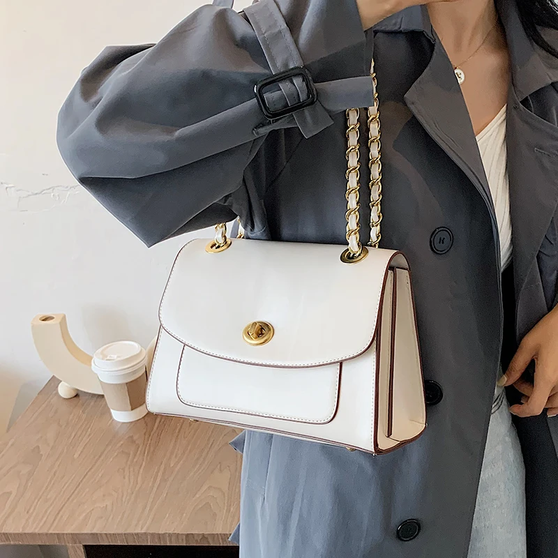 

High Sense Small Bag Women 2020 New Fashion Chain Shoulder Bag Simple and Practical Messenger Small Square Bag Tote Bag Gg Bags
