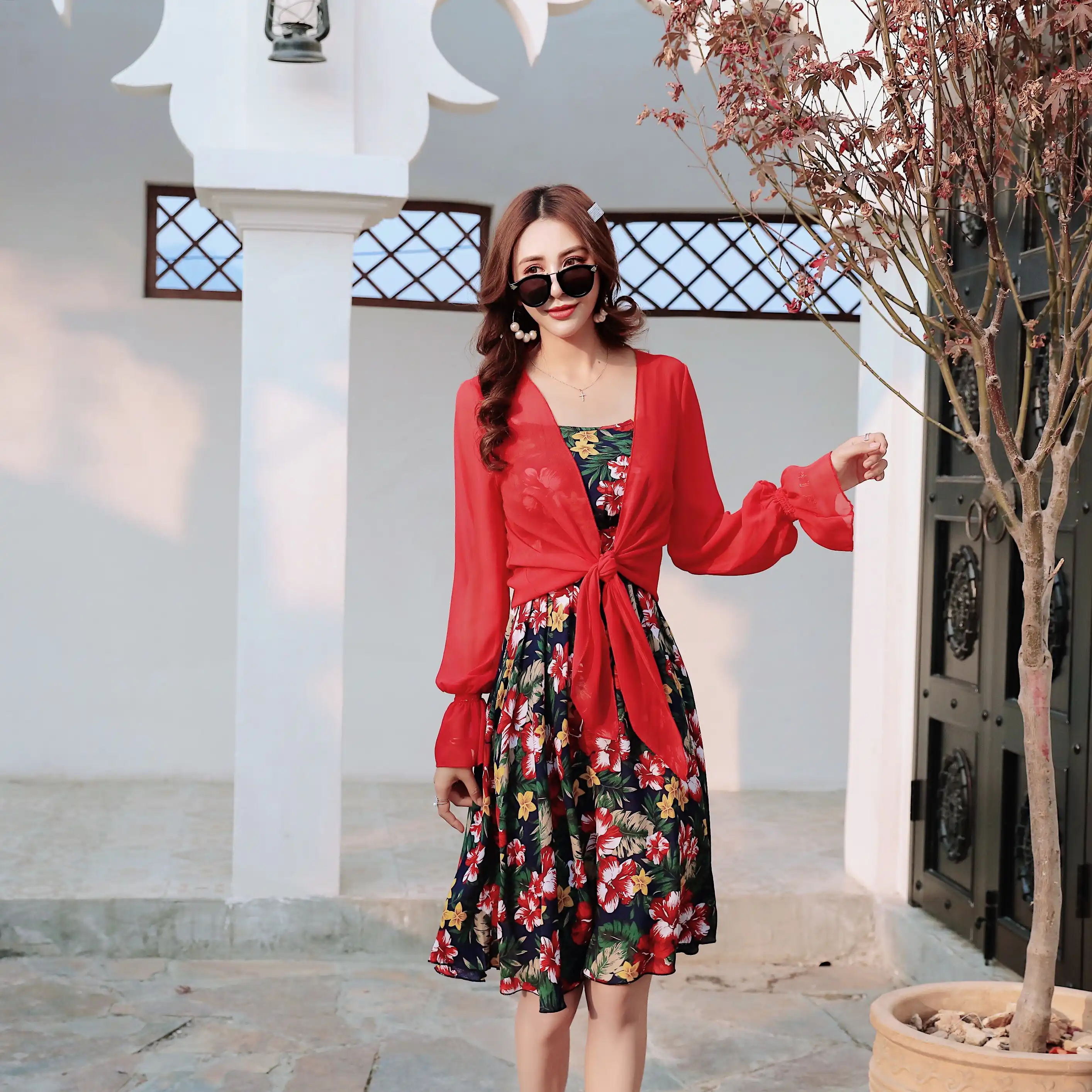 shrug dresses party wear