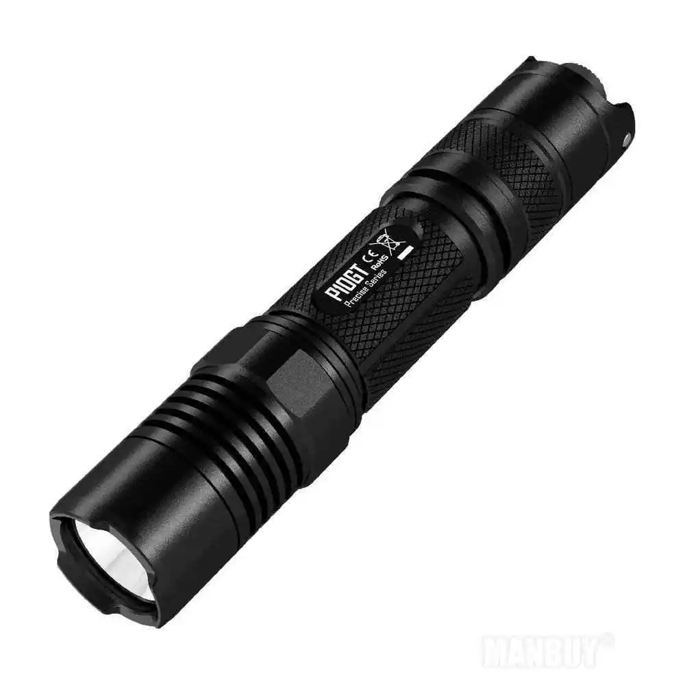 Nitecore P10GT 900LM XPLHI V3 светодиодный тактический фонарь 386 метров алюминиевый сплав